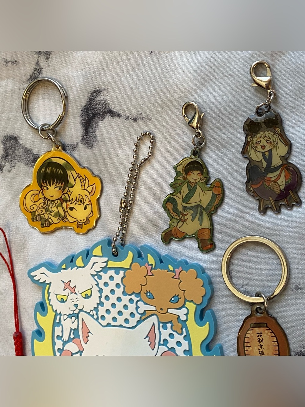 Hozuki's Coolheadedness no Reitetsu 2015 Coaster Bag Charm Keychain LOT - Picture 2 of 6